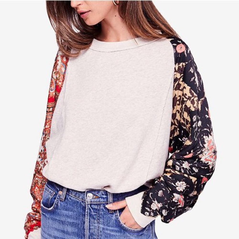 BNWT Free People Vintage Pullover
